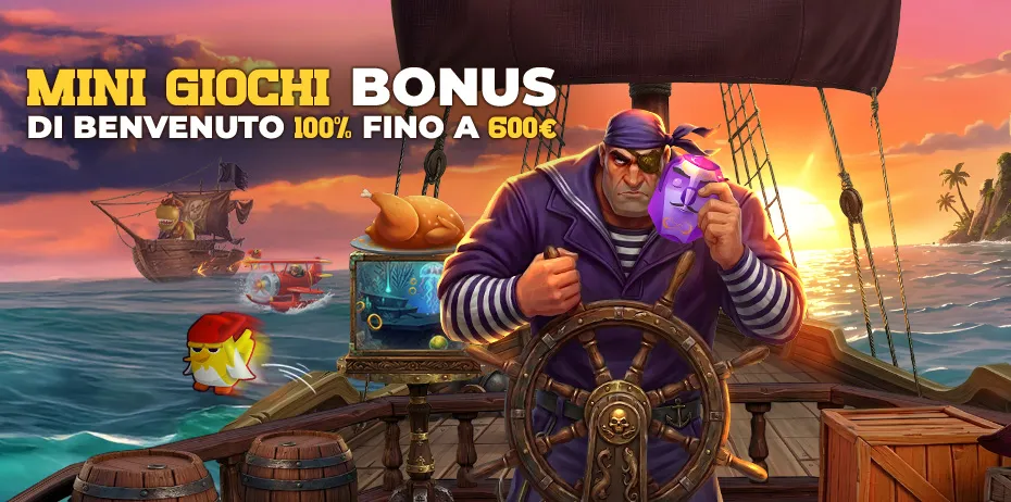 Bonus di benvenuto minigiochi Donbet 100% fino a 600 €